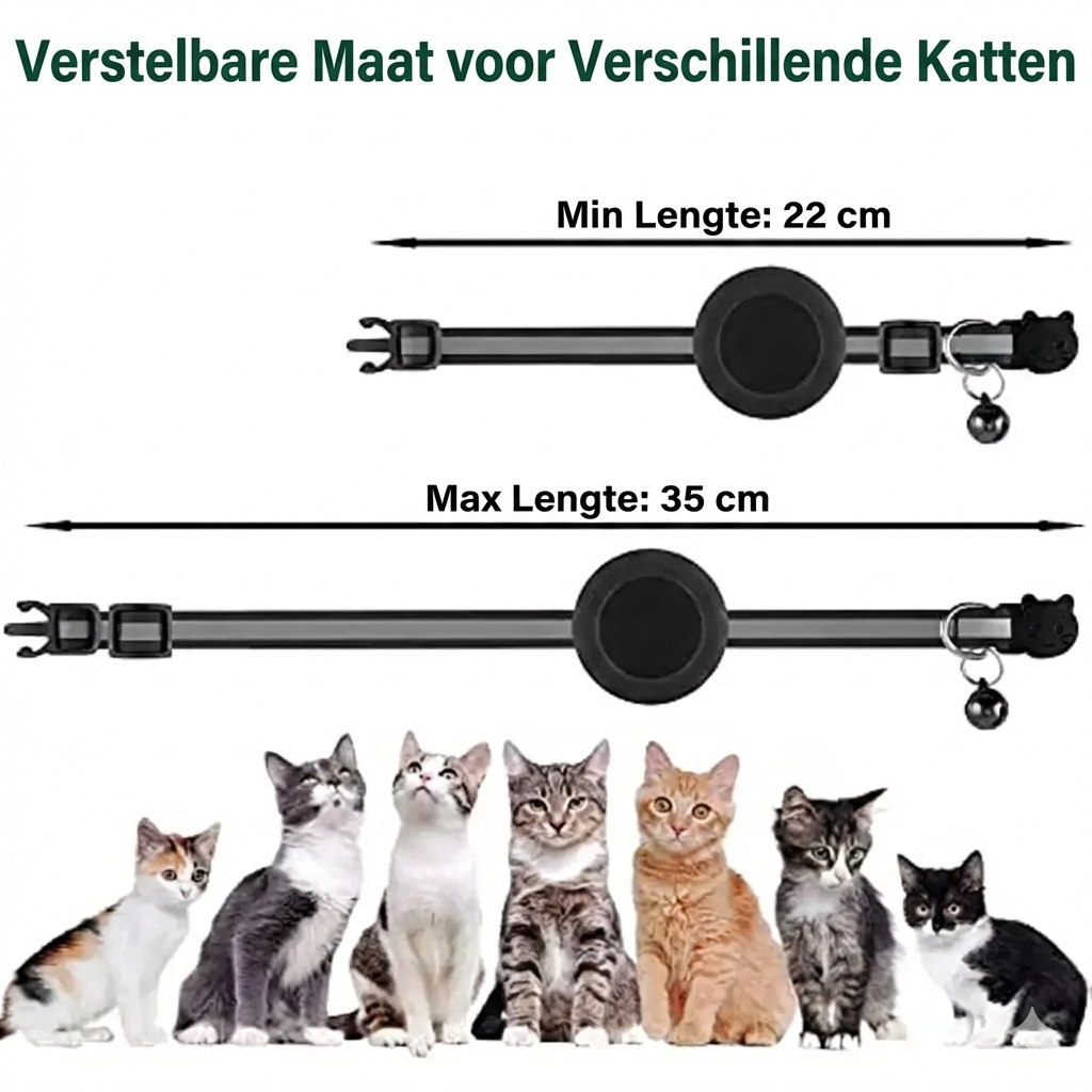 PurrTag Collar - Kattenhalsband