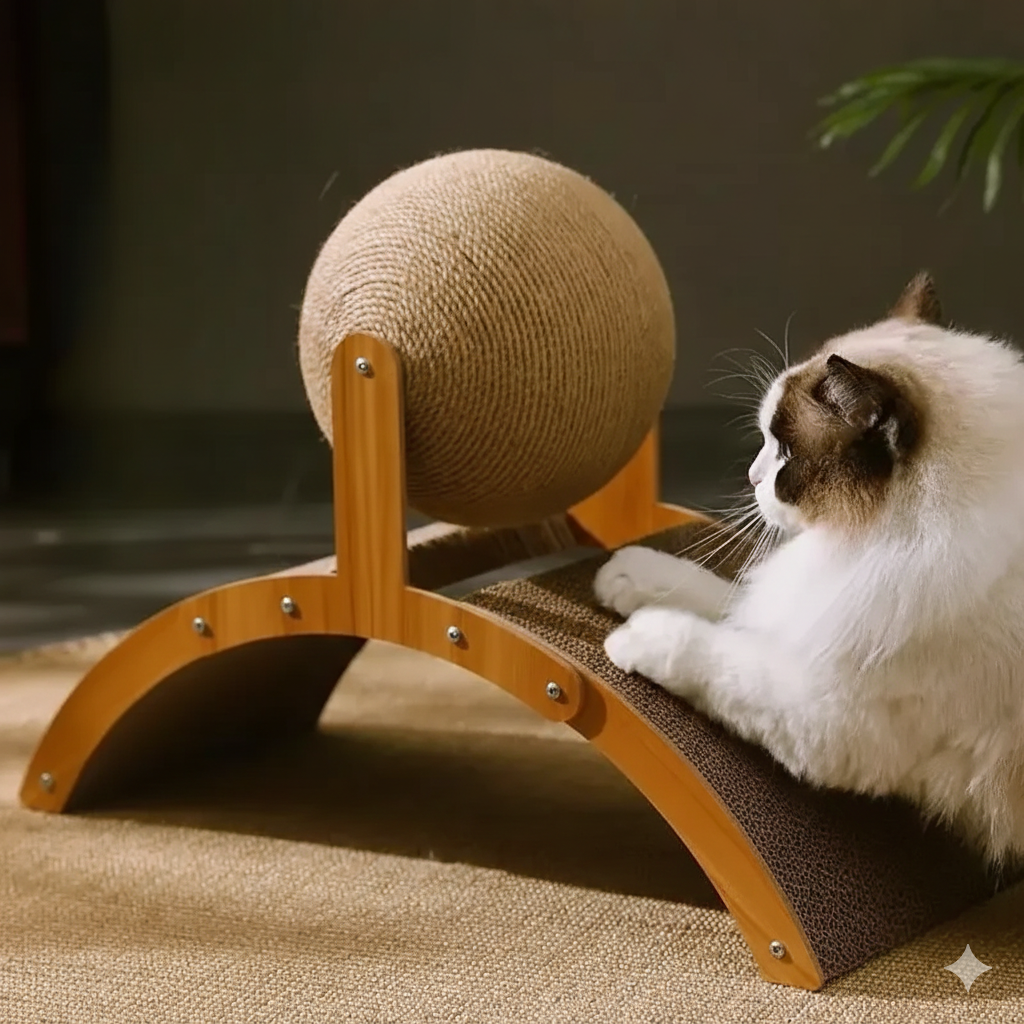 Furr & Paws 2-in-1 Krab- & Speelbal
