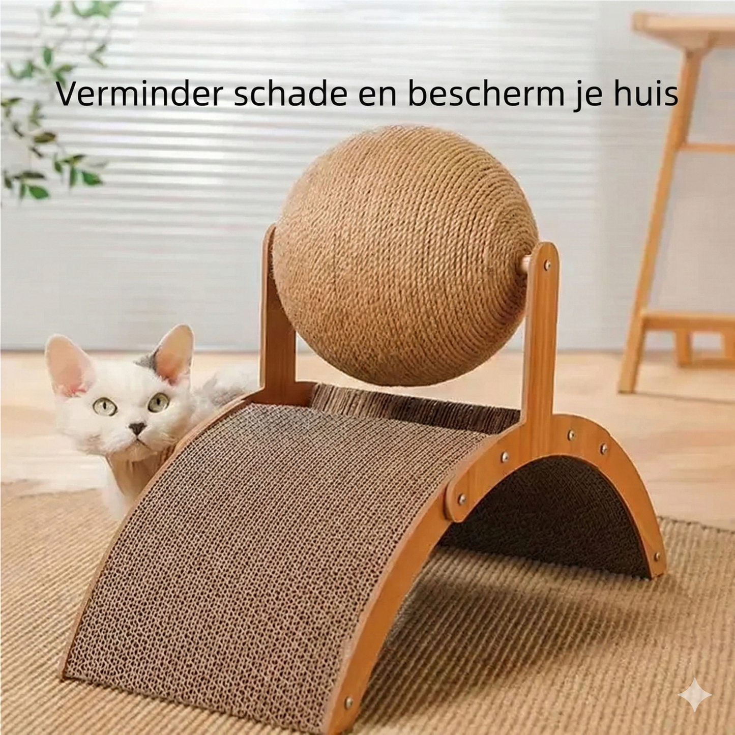 Furr & Paws 2-in-1 Krab- & Speelbal